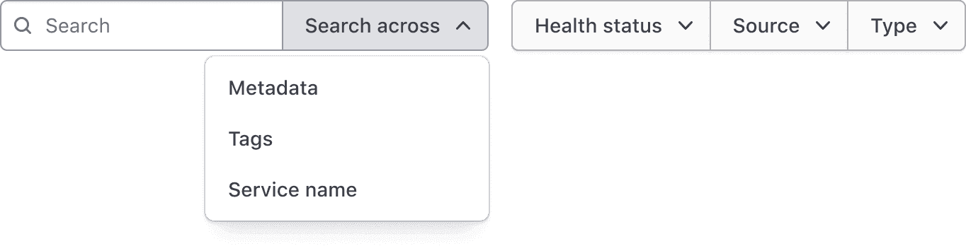 Open filter pattern example